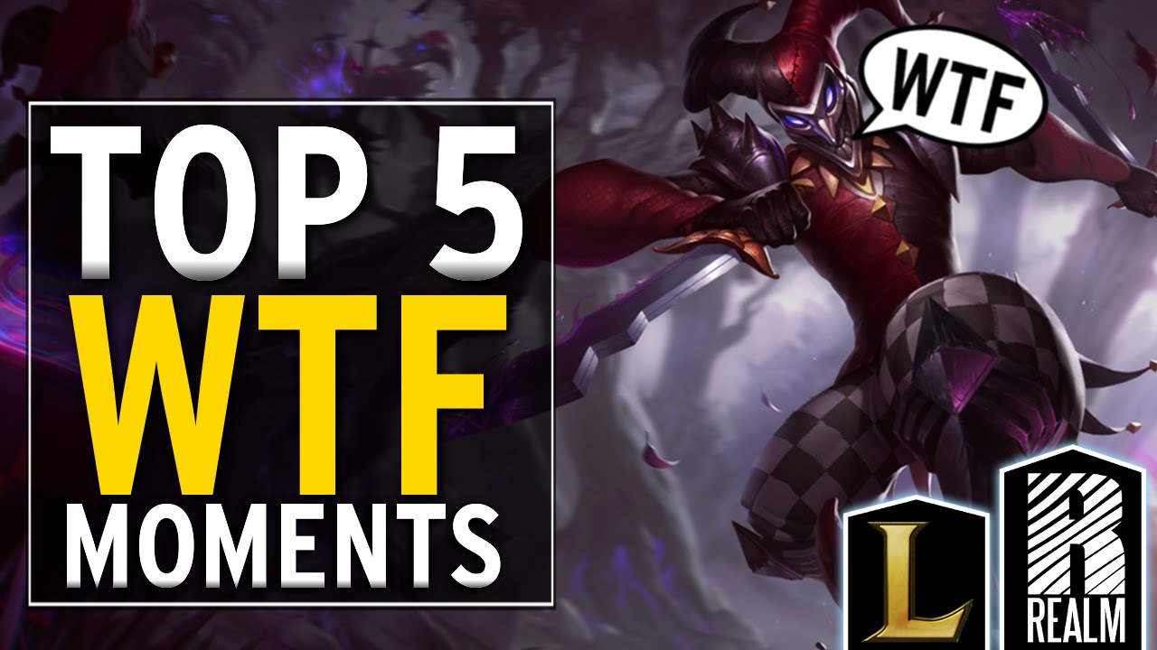 Top 5 tình huống khó hiểu trong Liên Minh Huyền Thoại