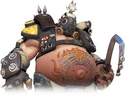 Tiếp theo Tracer, Roadhog lại được fan hâm mộ đưa vào thế giới Street Fighter