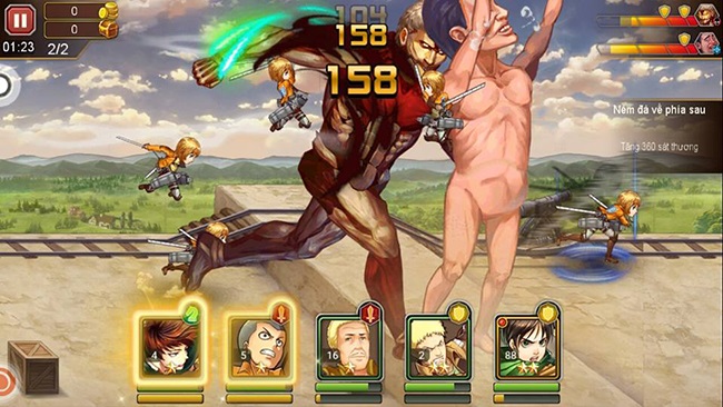 Titan Đại Chiến – Bạn có đủ bản lĩnh để trải nghiệm game ‘cực dị’ này?