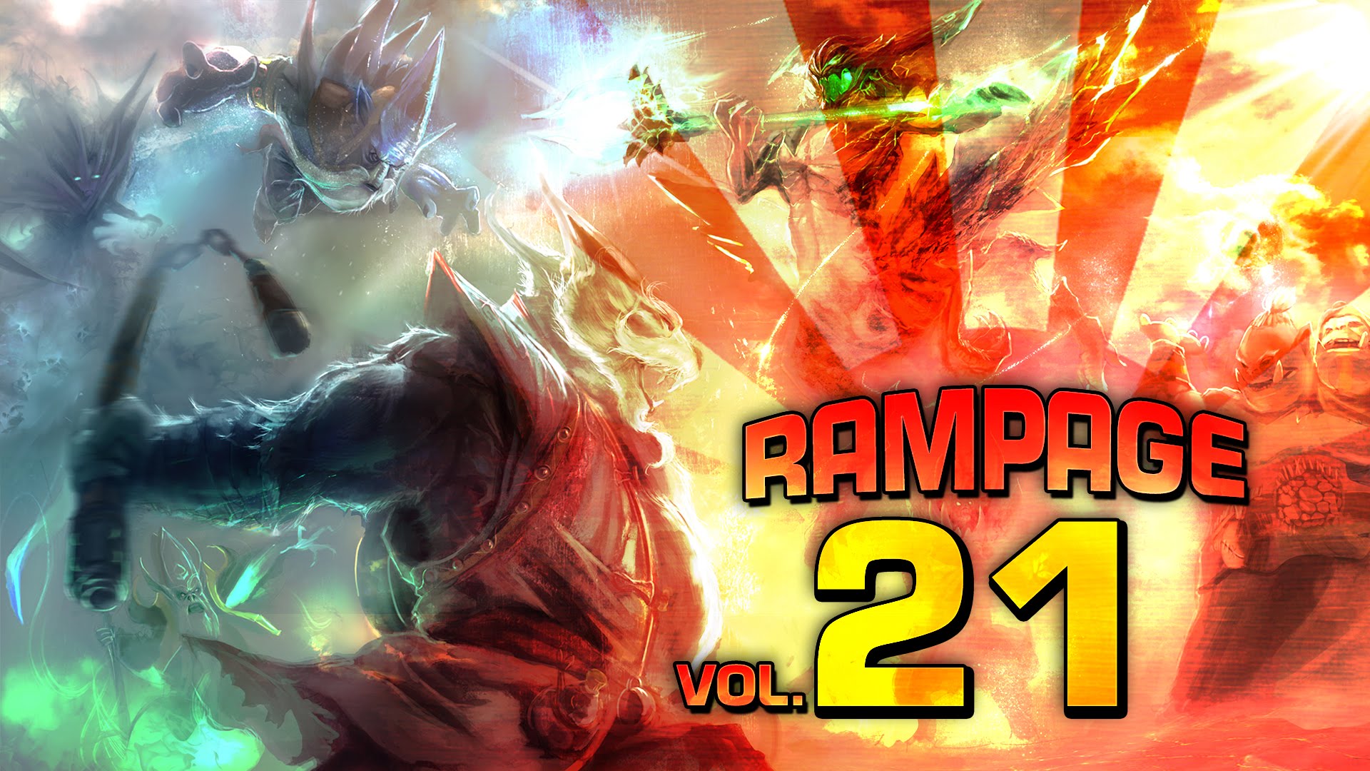 Dota rampage: Những pha rampage đầy nghệ thuật  ( Vol 21)