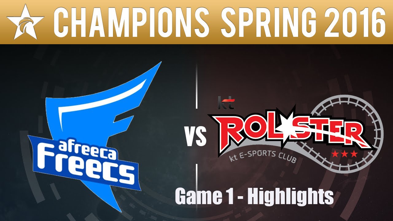 LCK Mùa Hè 2016: KT Rolster không thể giữ được phong độ khi thất bại trước Afreeca