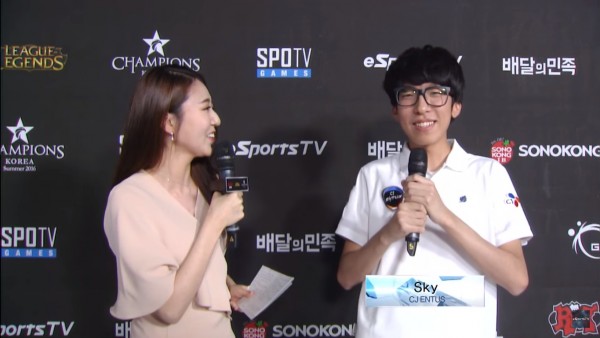 CJ Sky; "Tôi luôn luôn chơi Taliyah trong các buổi đấu tập"