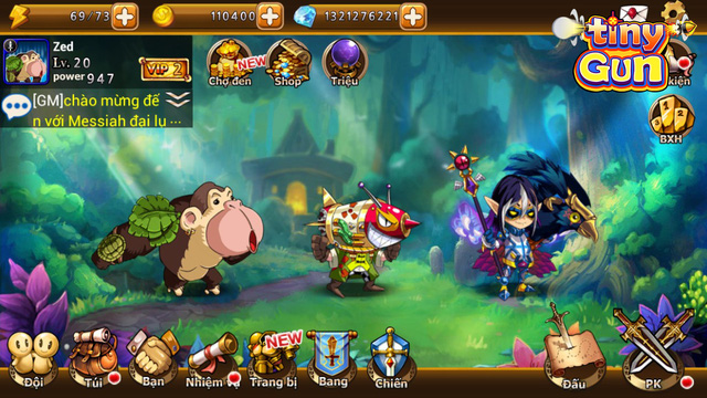 Tiny Gun  tung ra những hình ảnh Việt hóa đầu tiên