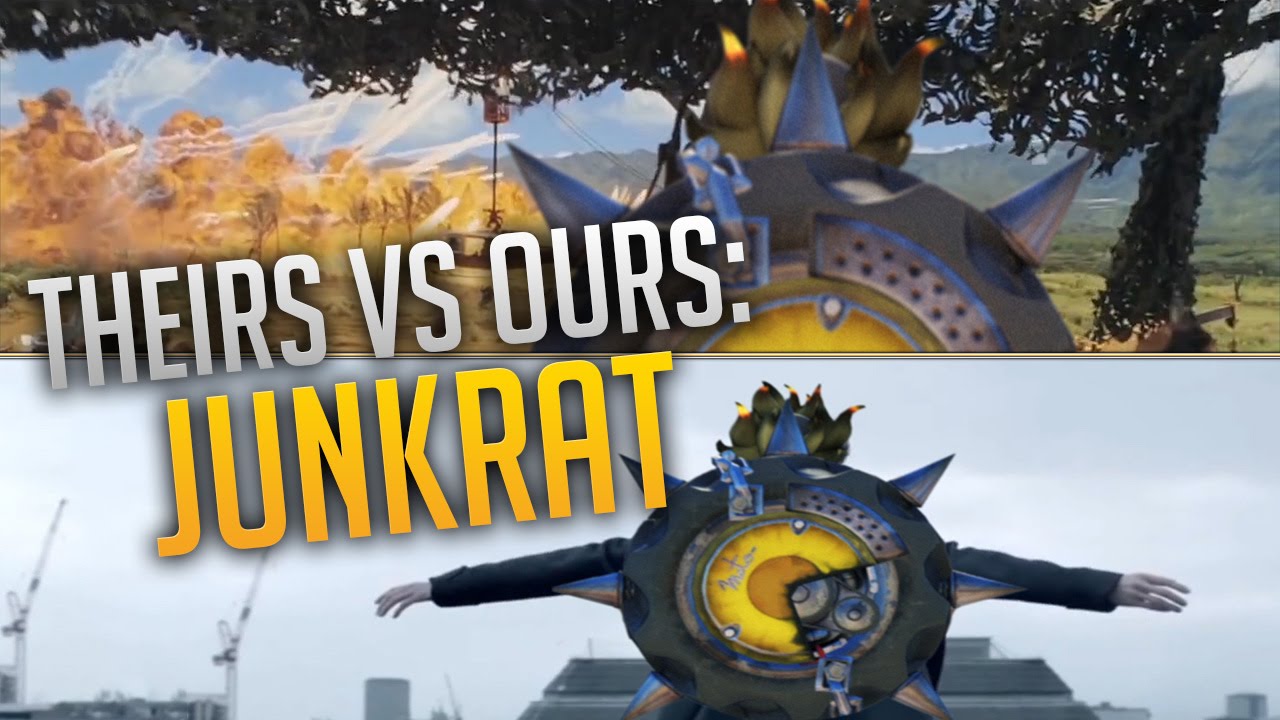 Overwatch: So sánh vui giữa Junkrat team mình và "team nhà người ta"