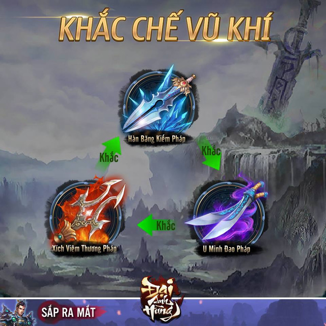 Hàng loạt hình ảnh Việt hóa của game Đại Anh Hùng trước ngày phát hành