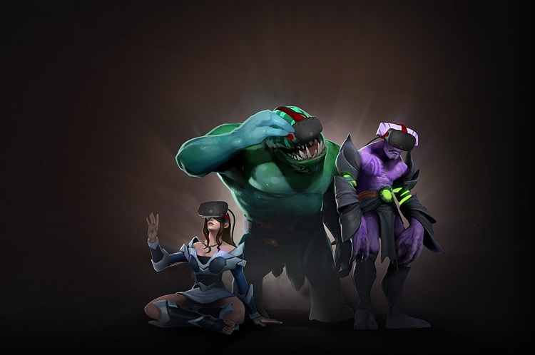 Những hình ảnh chân thực nhất về việc trải nghiệm Dota 2 bằng công nghệ thực tế ảo