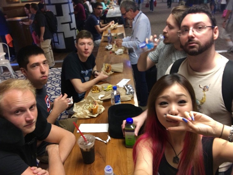 Những hình ảnh đầu tiên của các team tại Seattle