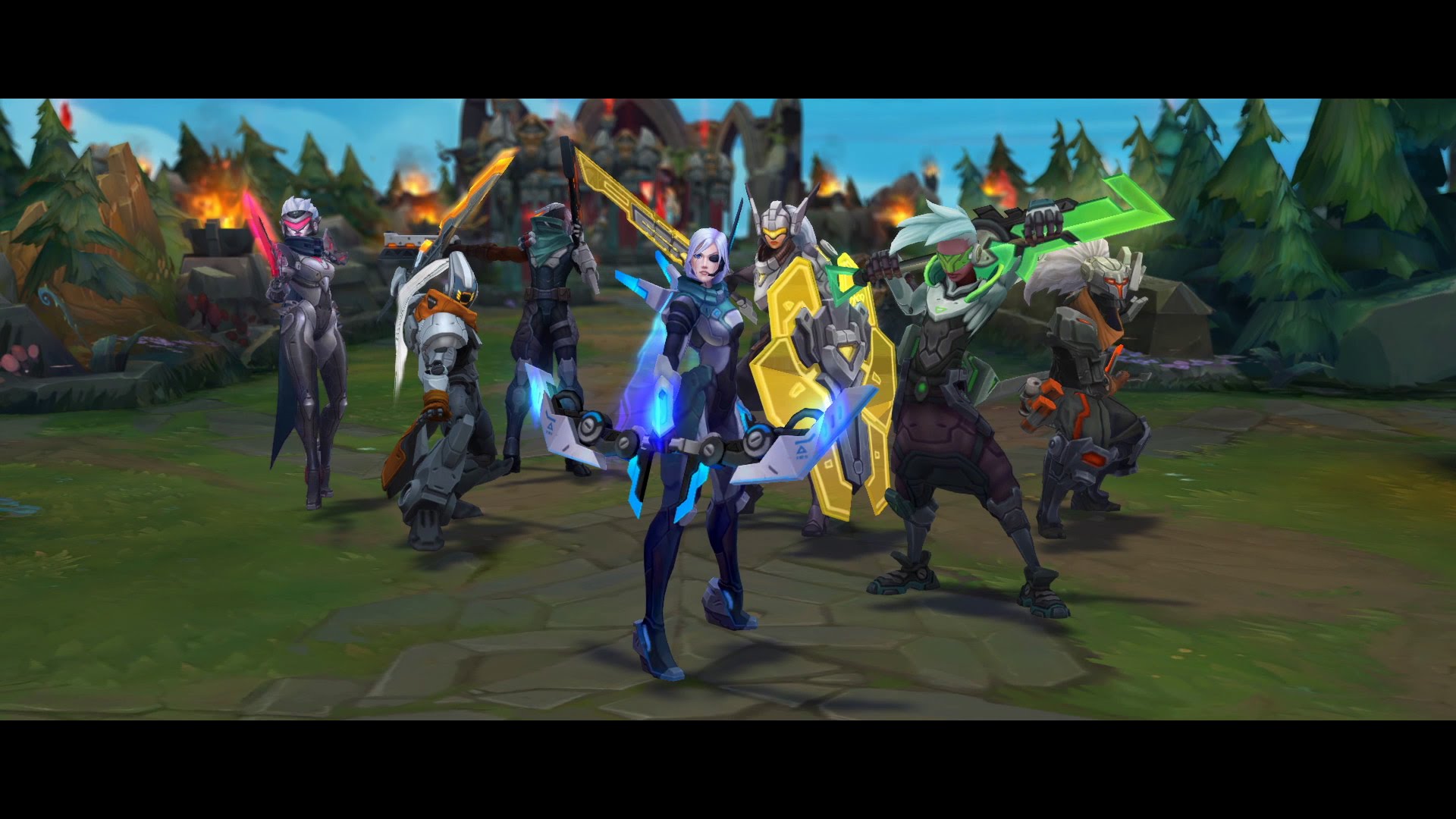 Xem Trailer cực chất về những trang phục Siêu phẩm mới nhất của LMHT 