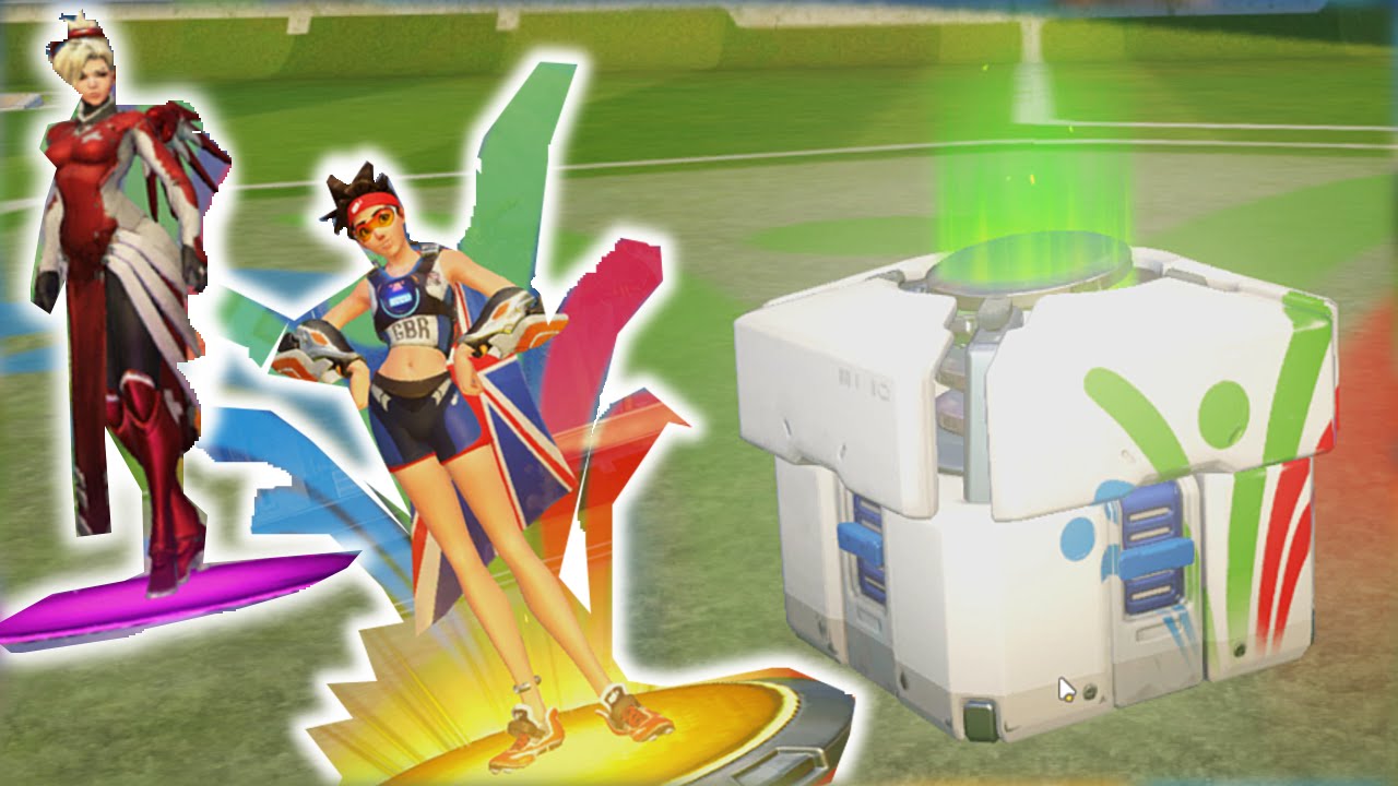 Overwatch: Clip mở 50 Loot Box Summer Games liên tục