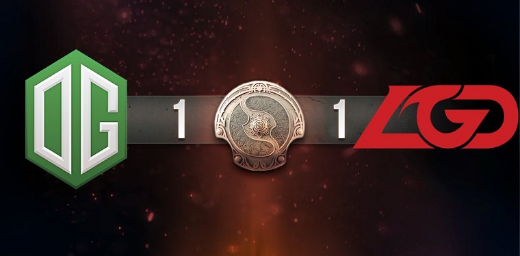 LGD và OG cân bằng điểm nhau trong trận mở màn tại TI6