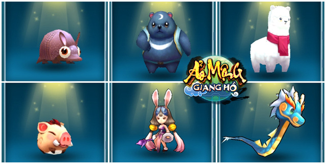 Vui nhộn với hệ thống pet cực dễ thương trong Ảo Mộng Giang Hồ