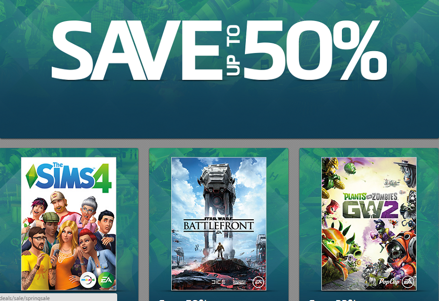 Origin giảm giá hàng loạt game PC