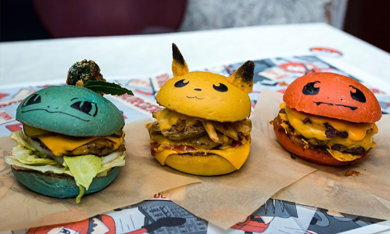 Xuất hiện cửa hàng ăn nhanh với thức ăn theo phong cách Pokemon cực kì độc đáo