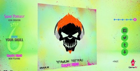 Thử tạo Avatar phong cách Suicide Squad cực kì thú vị