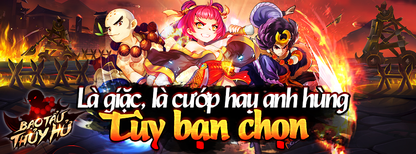 Bạo Tẩu Thủy Hử - Game chiến thuật về 108 vị anh hùng Lương Sơn Bạc
