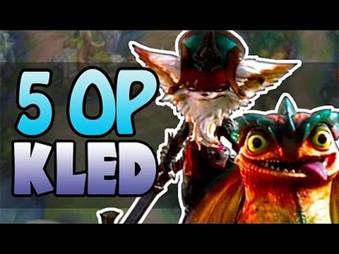 5 lý dó khiến cho Kled cực bá ở vi trí đường trên