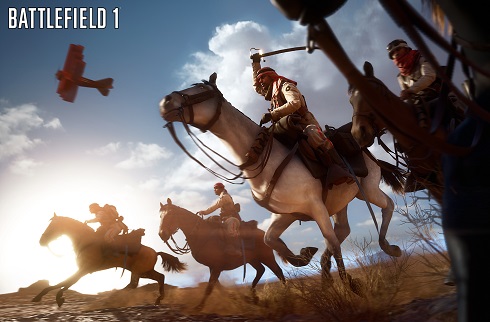 Giật mình với sức mạnh siêu bá đạo của ngựa trong Battlefield 1