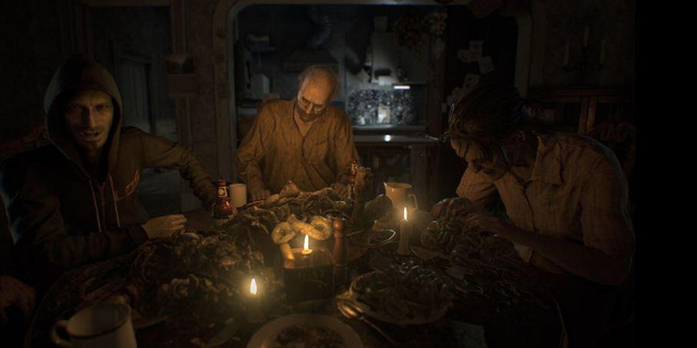 Càng nhìn lâu vào tấm hình này của Resident Evil 7, bạn sẽ càng thấy ghê tởm
