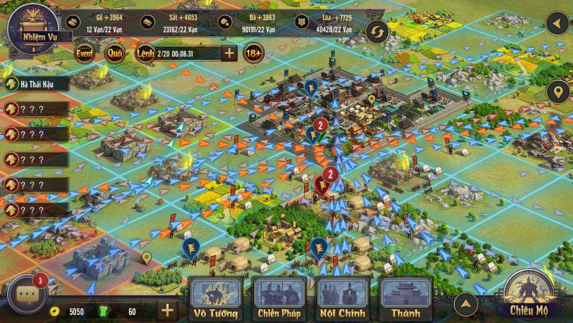 Reign of Warlords - Cuộc cân não của các 'tay chơi' kiệt xuất về chiến thuật