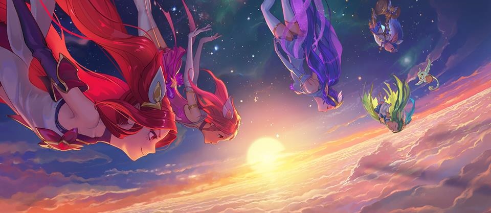 LMHT: Bộ 5 Vệ Binh Tinh Tú lộ diện bao gồm Jinx, Janna, Poppy, Lulu và Lux