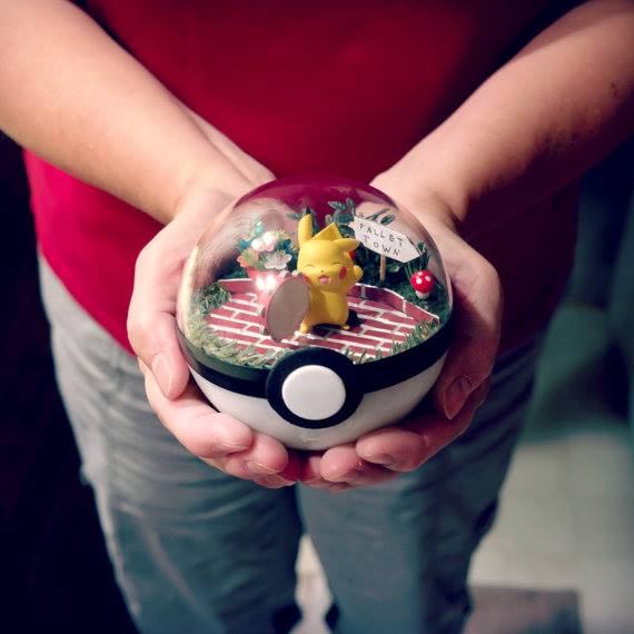 Thế giới thu nhỏ của Pokemon bên trong Pokeball như thế nào?