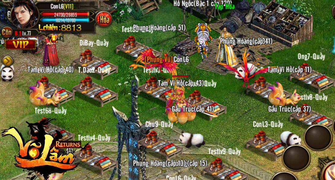 Võ Lâm Returns - game mobile của Soha Game sắp công phá thị trường Việt