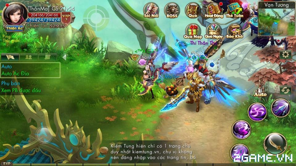 Kiếm Tung Mobile làm sống lại cảm giác nơm nớp lo sợ bị người khác PK chết rớt đồf