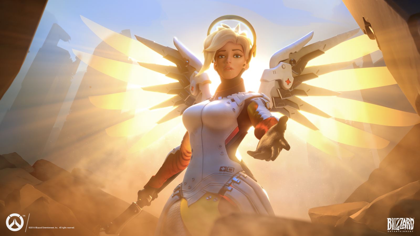 Overwatch: Mercy khi tướng hỗ trợ đang cần sự hỗ trợ