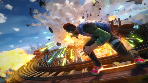 Microsoft "tự hào" về Sunset Overdrive nhưng không nhắc đến phiên bản PC