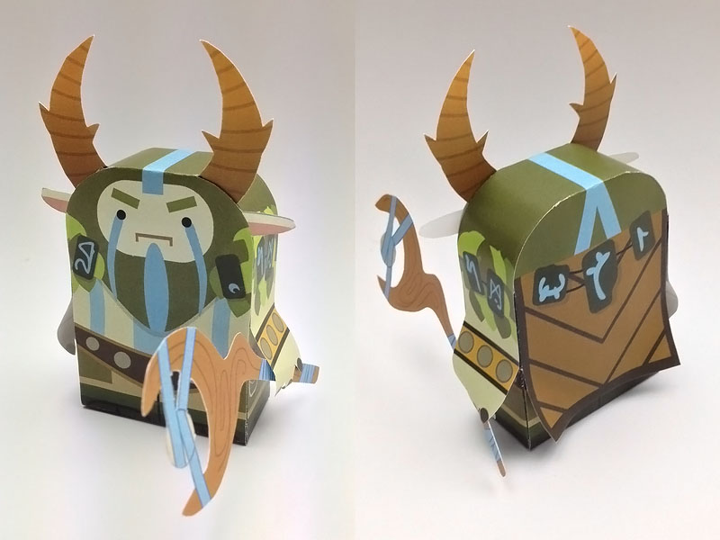 Cộng đồng DOTA 2 hào hứng với trào lưu mô hình giấy mới lạ