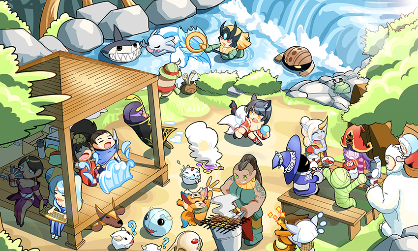 Tổng hợp những fan art đẹp mắt của tác giả 라온슬 người Hàn Quốc