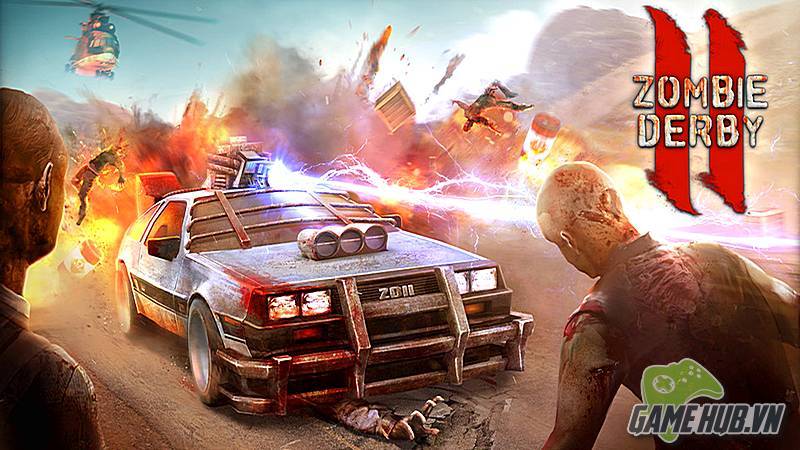 Zombie Derby 2 - Game vượt địa hình diệt zombie cực chất đã có mặt trên Google Play