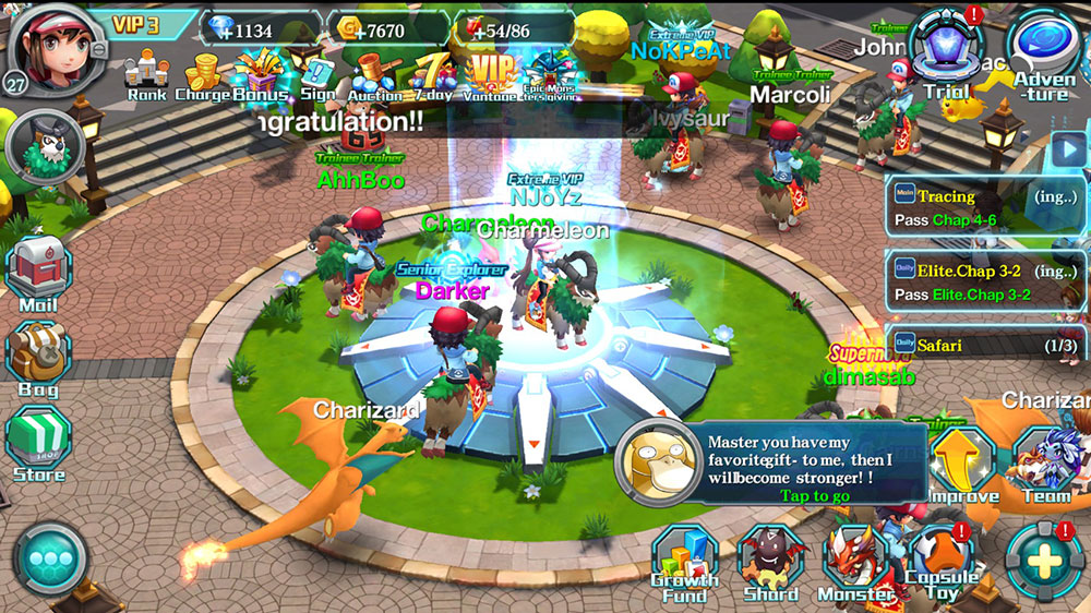 Game of Monster: Legendary - Tựa game mang màu sắc Pokemon mà bạn không nên bỏ qua