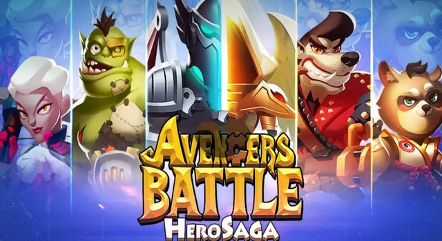 Avengers Battle:Hero Saga - Game dàn trận độc đáo, tạo hình chibi dễ thương