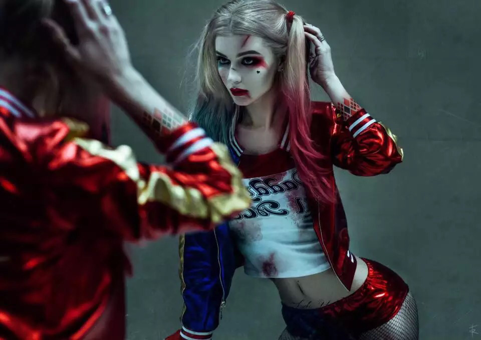 Cosplay Harley Quinn đẹp không khác gì so với trong phim