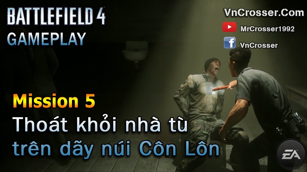 Battlefield 4 Gameplay | Mission 5 – Thoát khỏi nhà tù trên núi Côn Lôn