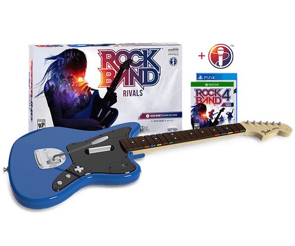 Bản mở rộng "Rivals" của Rock Band 4 ra mắt bên cạnh cây guitar mới