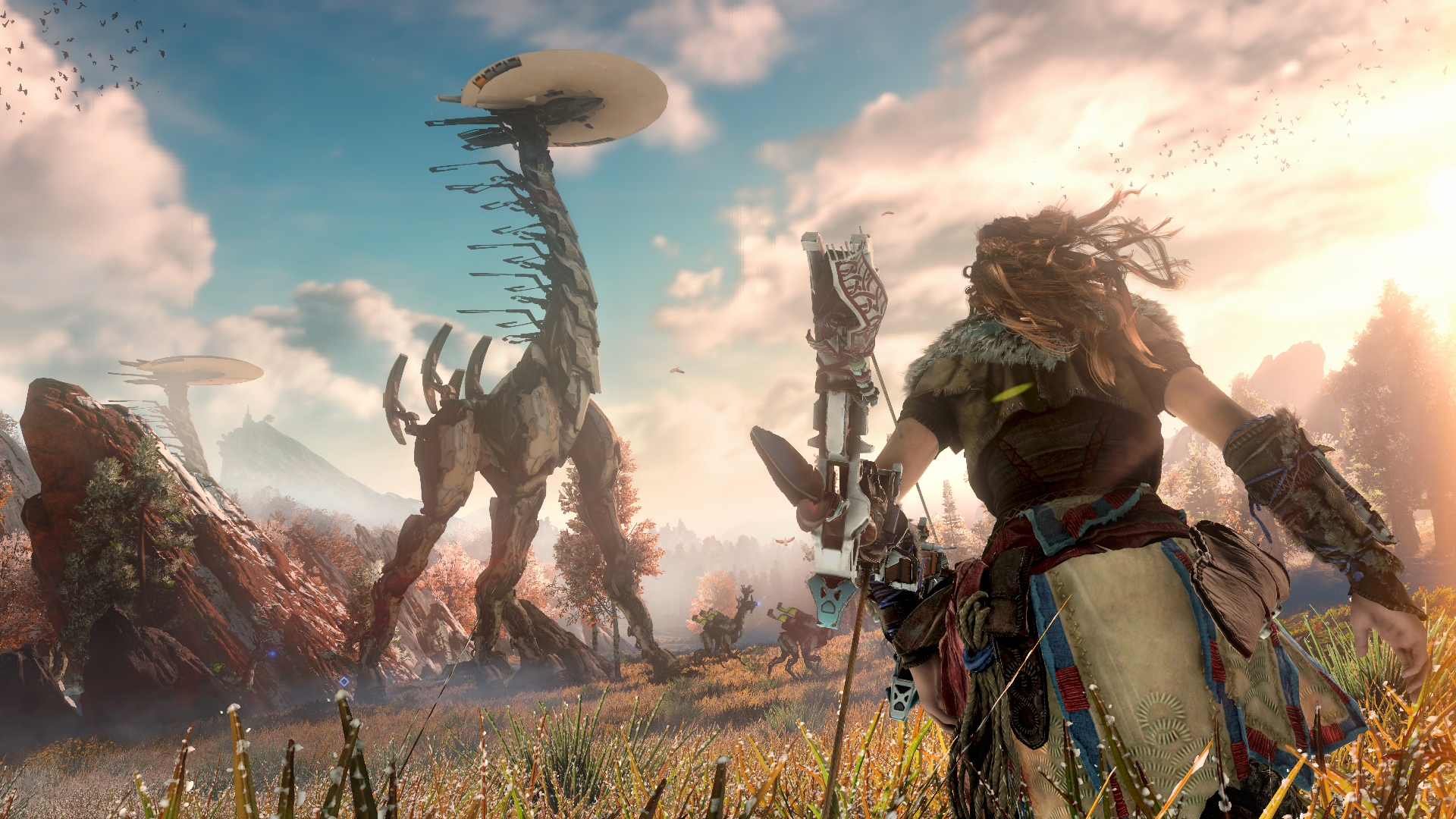 Đồ họa đẹp không thể tưởng của Horizon Zero Dawn dành cho PS4