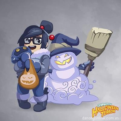 Bộ ảnh Overwatch cực đáng yêu được Blizzard tung ra nhân dịp lễ Halloween