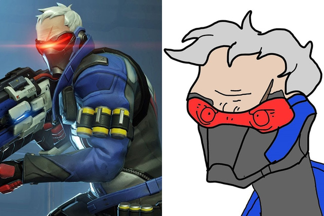 Choáng với bộ ảnh Overwatch bựa không tả nổi
