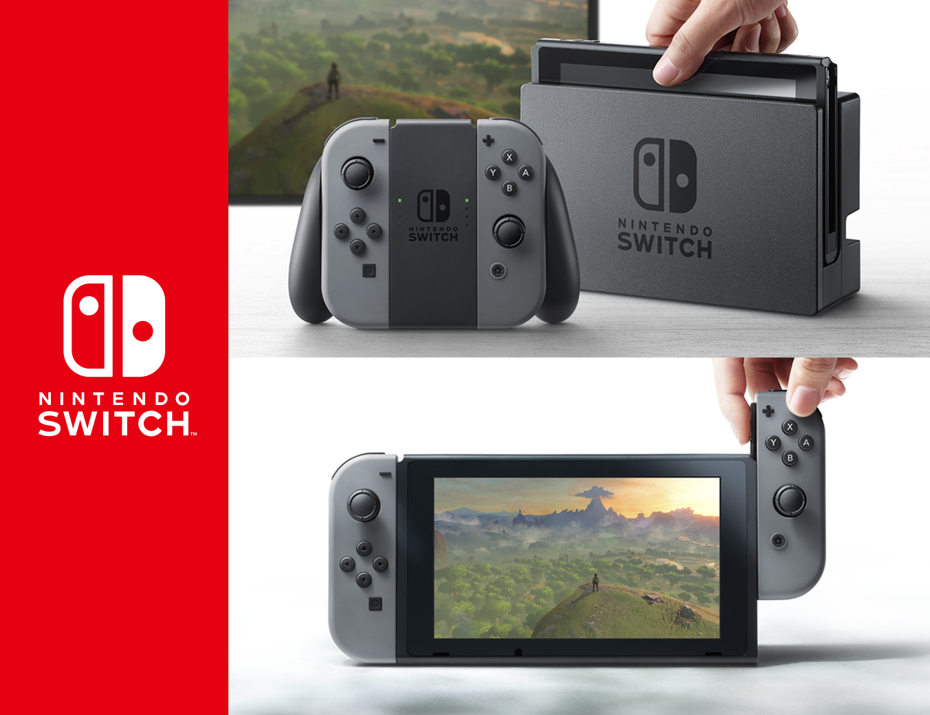 Máy chơi game Nintendo Switch đã chính thức ra mắt
