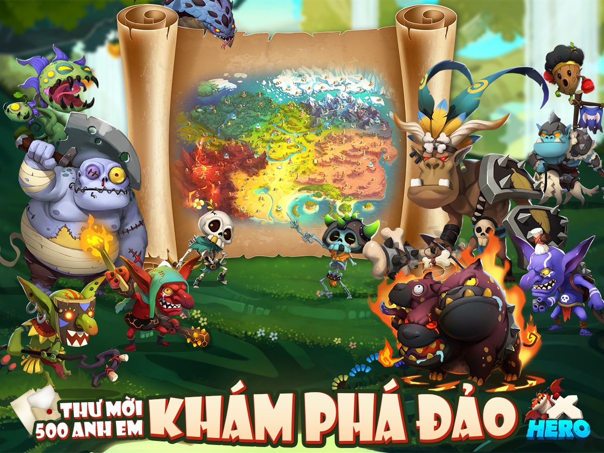 X HERO - Game mobile chiến thuật đặc sắc cập bến Việt Nam