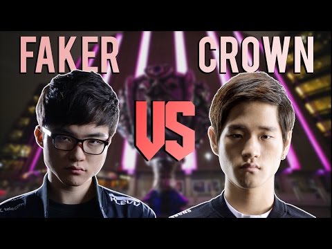 Faker vs Crown - Trận chiến đường giữa cuối mùa giải CKTG 2016