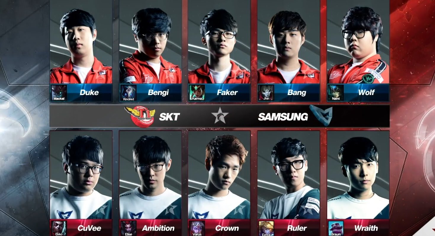 CKTG 2016: Trực tiếp trận chung kết giữa SKT T1 và Samsung Galaxy