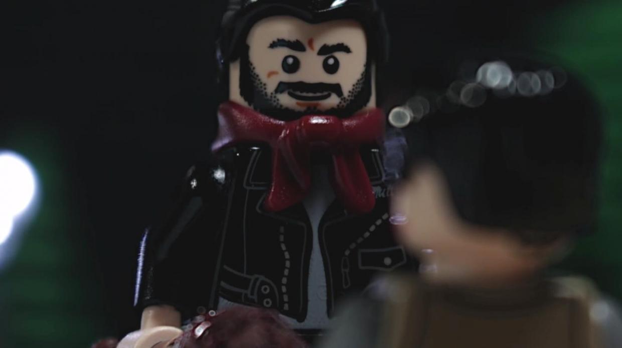 The Walking Dead phong cách LEGO kinh dị không kém gì phim thật