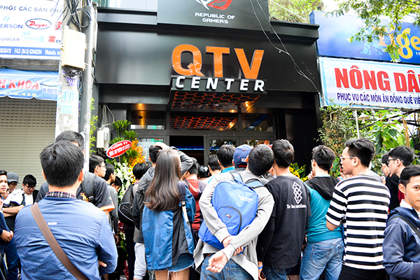 Những hình ảnh đầu tiên trong ngày khai trương của QTV Center