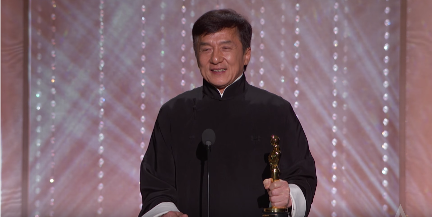 Thành Long tự hào nhận giải Oscar sau bao năm trời cố gắng