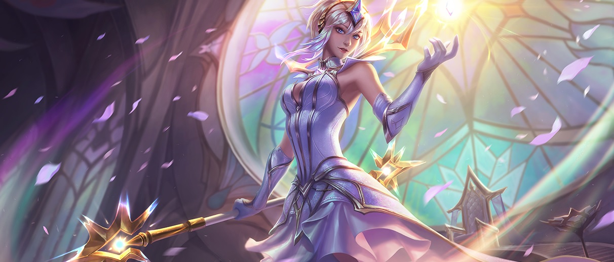 LMHT: Ảnh nền cho trang phục Lux Thập Đại Nguyên Tố xuất hiện kèm khung đặc biệt