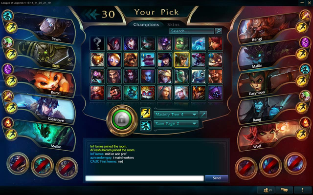 LMHT: Trình tự cấm chọn tướng tại xếp hạng mùa 7 