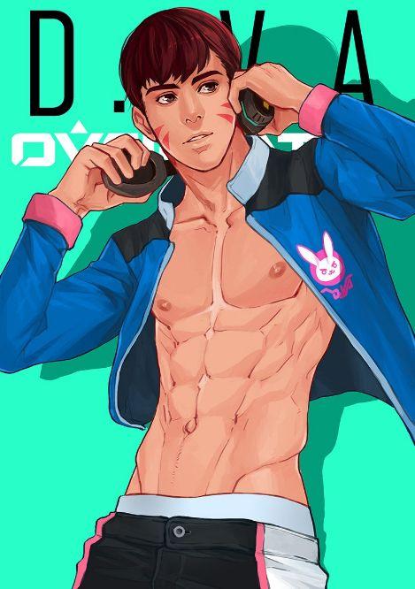 Fan art: khi tất cả Mỹ nữ trong Overwatch đều trở thành Nam nhân